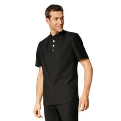 Tunique Homme TRIDOL MC Noir