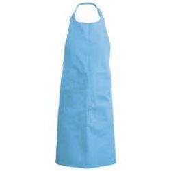 Tablier polycoton Bleu