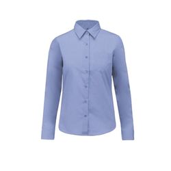 Chemise ML Bleu ciel Femme
