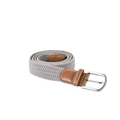Ceinture tress&eacute;e &eacute;lastiqu&eacute;e Light Grey