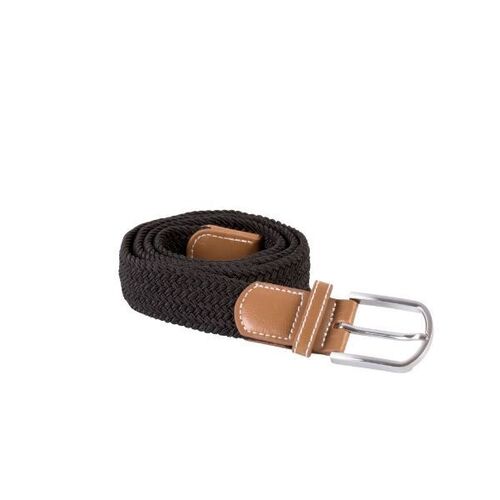 Ceinture tress&eacute;e &eacute;lastiqu&eacute;e Black