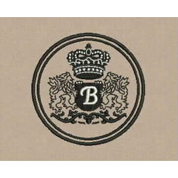 Broderie c�ur &eacute;cusson Au Bureau