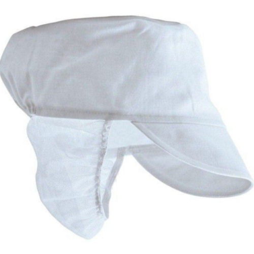 Casquette Gavroche r&eacute;sille Blanche HOMME